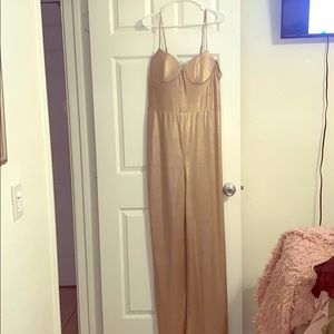 Plus size Rose Gold Jumpsuit
